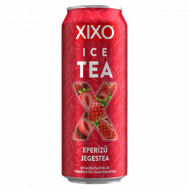XIXO Ice Tea eperízű jegestea 500 ml  XIXO Ice Tea eperízű jegestea 500 ml