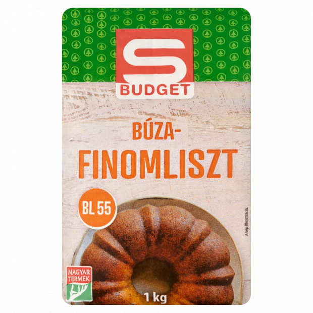 S-Budget búzafinomliszt BL 55 1 kg