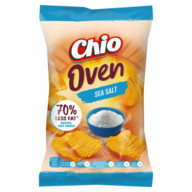 Chio kemencében sütött tengeri sós ízű burgonyachips 100 g