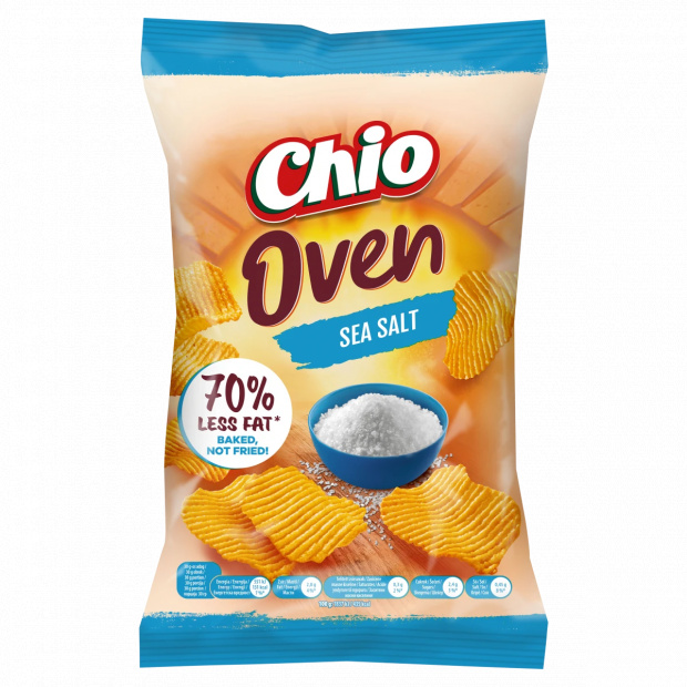 Chio kemencében sütött tengeri sós ízű burgonyachips 100 g