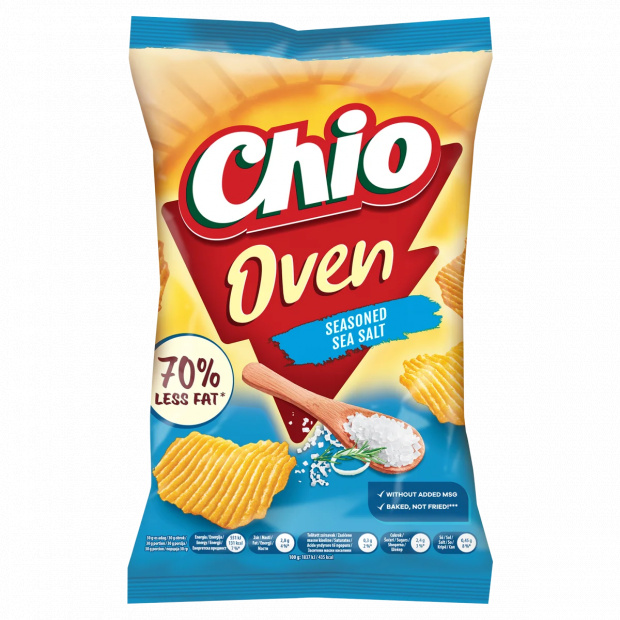 Chio kemencében sütött fűszeres tengeri sós ízű burgonyachips 100 g