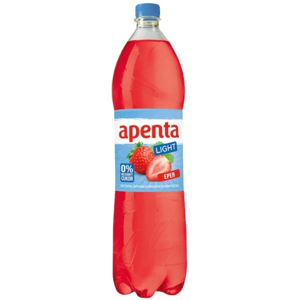 Apenta Light Eper energiamentes enyhén szénsavas üdítőital édesítőszerekkel 1,5 l