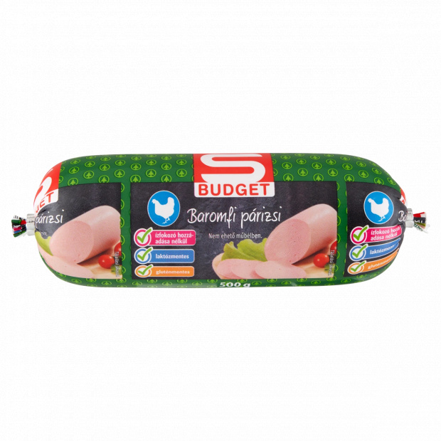 S-Budget baromfi párizsi 500 g