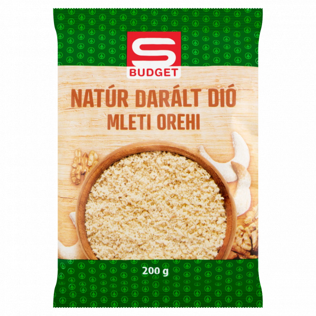 S-Budget natúr darált dió 200 g