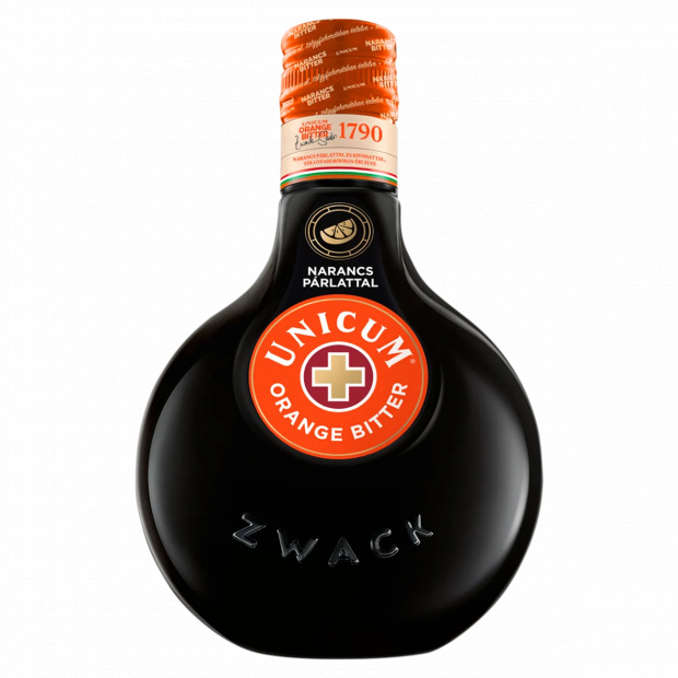 Zwack Unicum Orange Bitter gyógynövénylikőr narancs párlattal 34,5% 0,5 l Zwack Unicum Orange Bitter gyógynövénylikőr narancs párlattal 34,5% 0,5 l