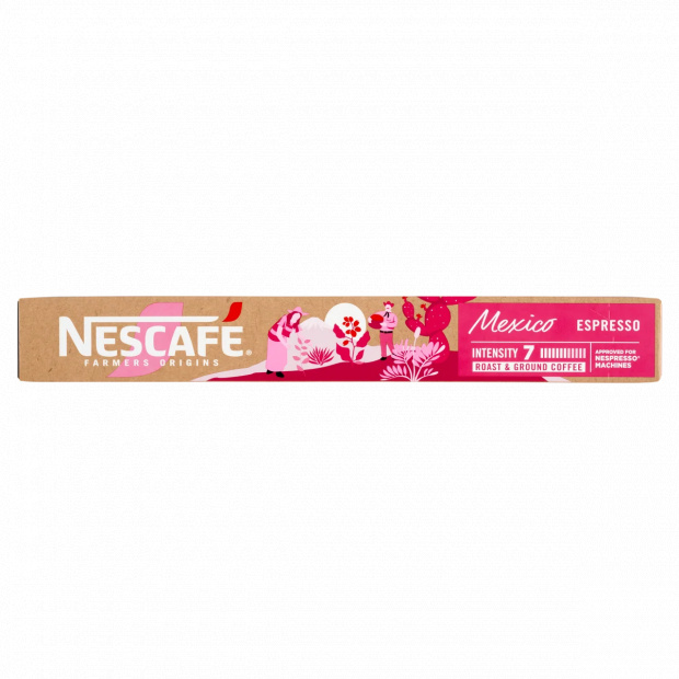 NESCAFÉ Farmers Origins Mexico Espresso őrölt pörkölt kávé kapszula 10 db 44 g
