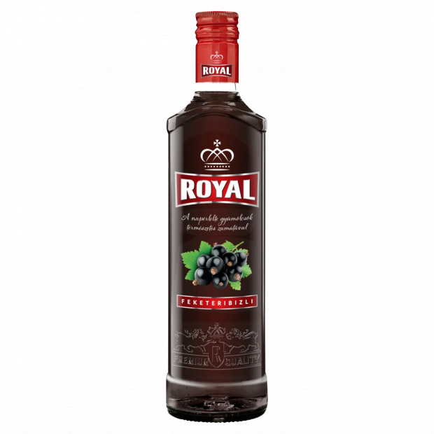 Royal feketeribizli likőr 26% 0,5 l