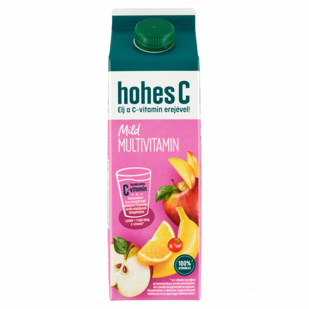 Hohes C Mild Multivitamin 100% vegyes gyümölcslé 1 l