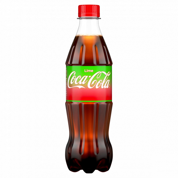 Coca-Cola Lime cola-és limeízű szénsavas üdítőital 500 ml