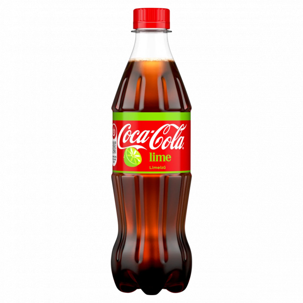 Coca-Cola Lime cola-és limeízű szénsavas üdítőital 500 ml