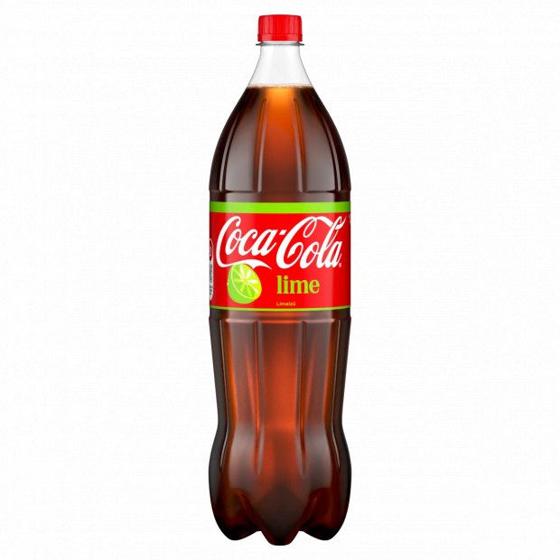 Coca-Cola Lime cola- és limeízű szénsavas üdítőital 1,75 l