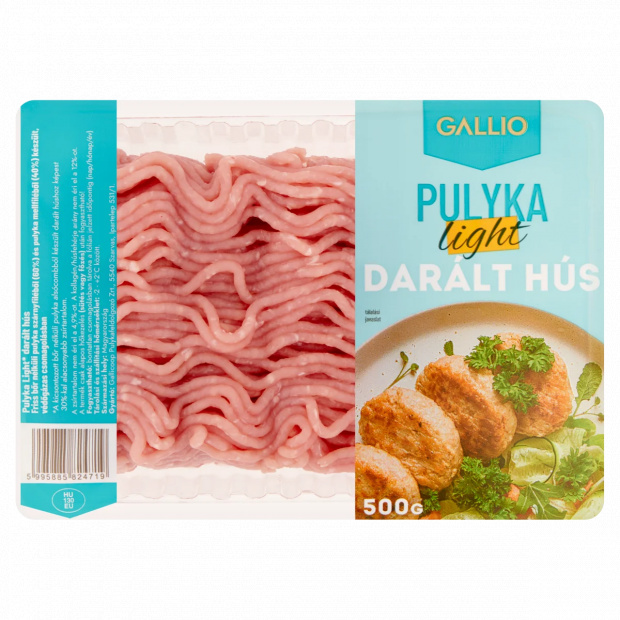 Gallio Light pulyka darált hús 500 g Gallio Light pulyka darált hús 500 g