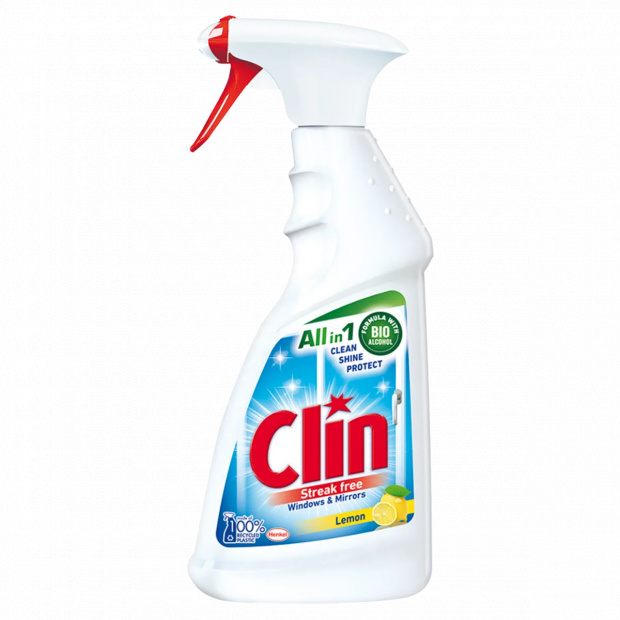 Clin Lemon szórófejes ablaktisztító 500 ml
