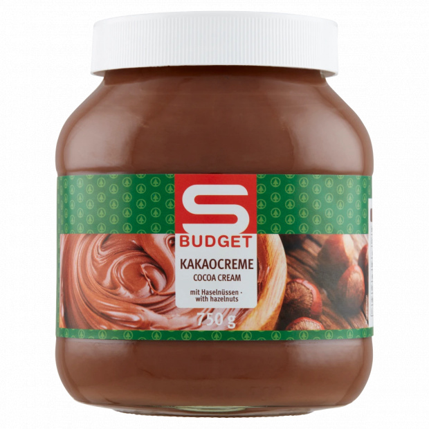 S-Budget kenhető krém kakaóval és mogyoróval 750 g