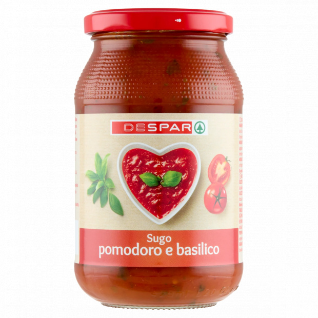 DESPAR bazsalikomos paradicsommártás 400 g
