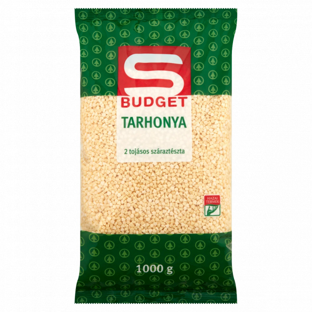 S-Budget tarhonya 2 tojásos száraztészta 1000 g