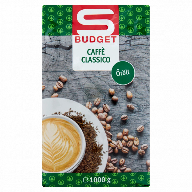S-Budget Caffé Classico őrölt pörkölt kávé 1000 g