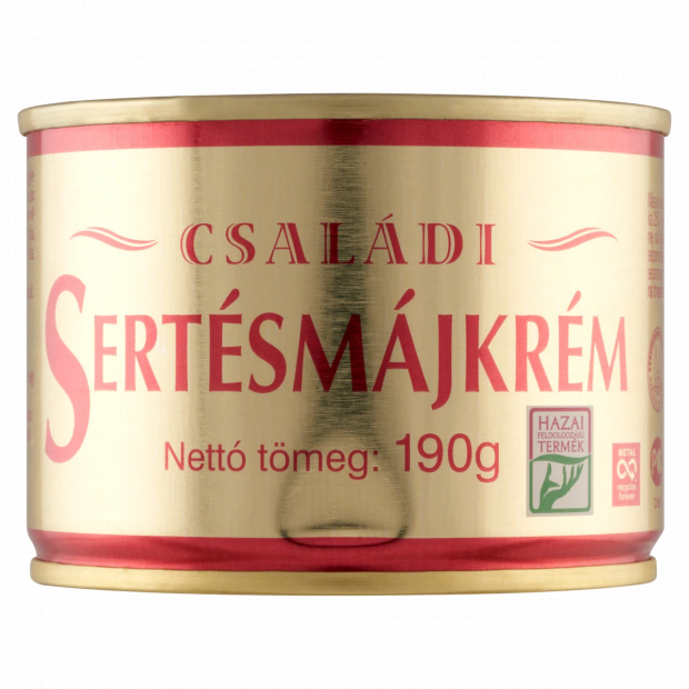 Családi sertésmájkrém 190 g Családi sertésmájkrém 190 g