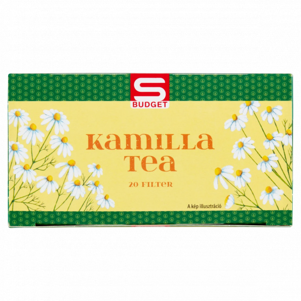 S-Budget kamilla tea 20 filter 30 g S-Budget kamilla tea 20 filter 30 g