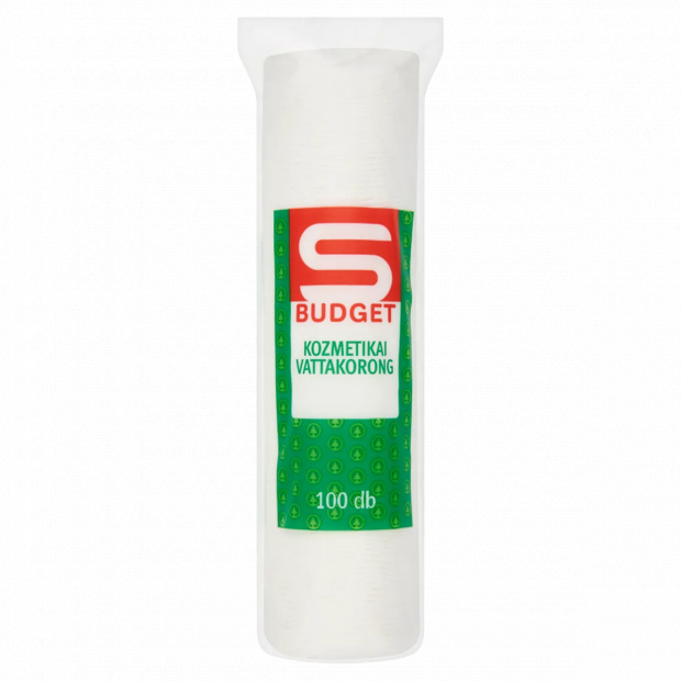 S-Budget kozmetikai vattakorong 100 db