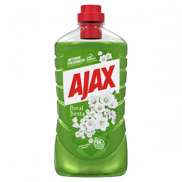 Ajax Flower Fiesta Tavaszi virágok Zöld általános tisztítószer 1000 ml