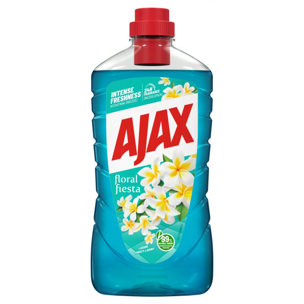 Ajax Flower Fiesta Lagoon Flowers Türkiz általános tisztítószer 1000 ml