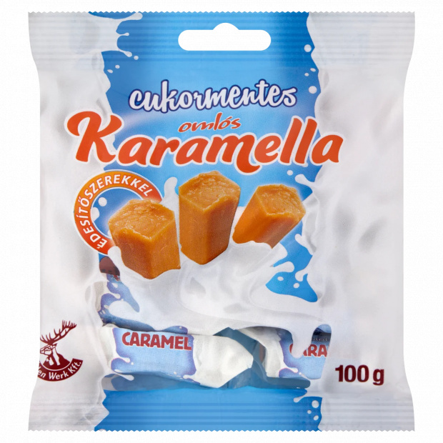 Cukormentes omlós karamella édesítőszerekkel 100 g