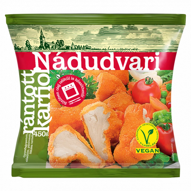 Nádudvari gyorsfagyasztott rántott karfiol 450 g Nádudvari gyorsfagyasztott rántott karfiol 450 g