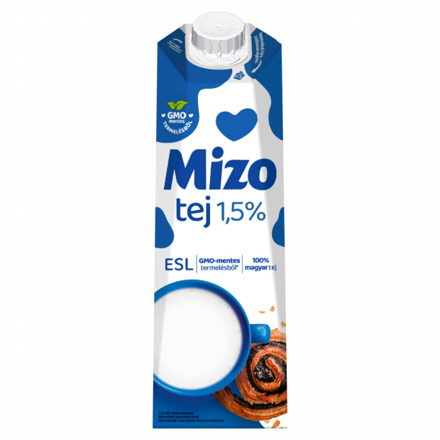 Mizo ESL zsírszegény tej 1,5% 1 l