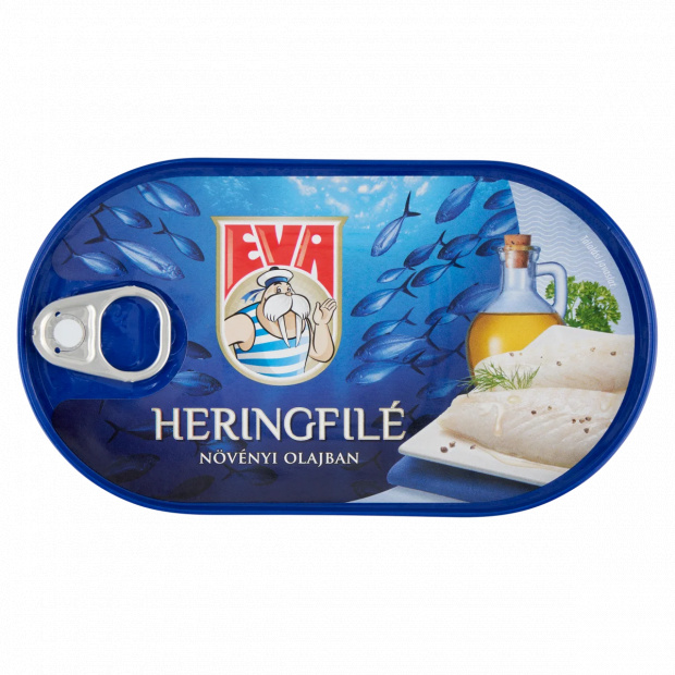 Eva heringfilé növényi olajban 170 g
