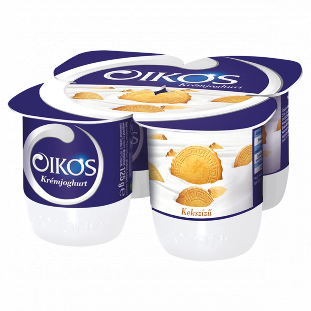 Danone Oikos Görög kekszízű, élőflórás krémjoghurt 4 x 125 g Danone Oikos Görög kekszízű, élőflórás krémjoghurt 4 x 125 g