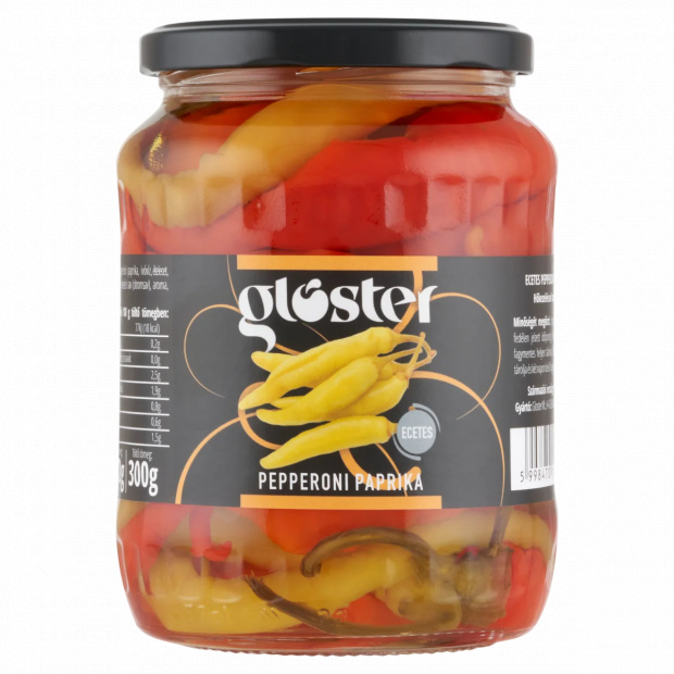 Gloster ecetes pepperóni paprika 680 g