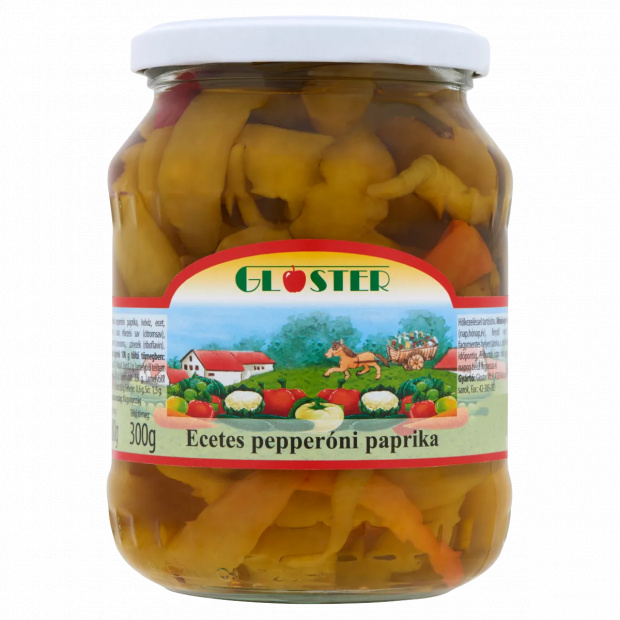 Gloster ecetes pepperóni paprika 680 g