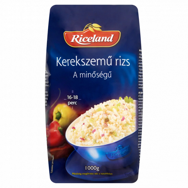 Riceland Kerekszemű \'A\' minőségű rizs 1000 g