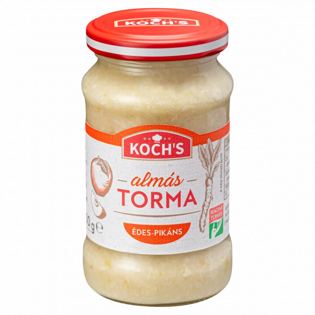 KOCH\'S almás torma édesítőszerrel 200 g KOCH\'S almás torma édesítőszerrel 200 g