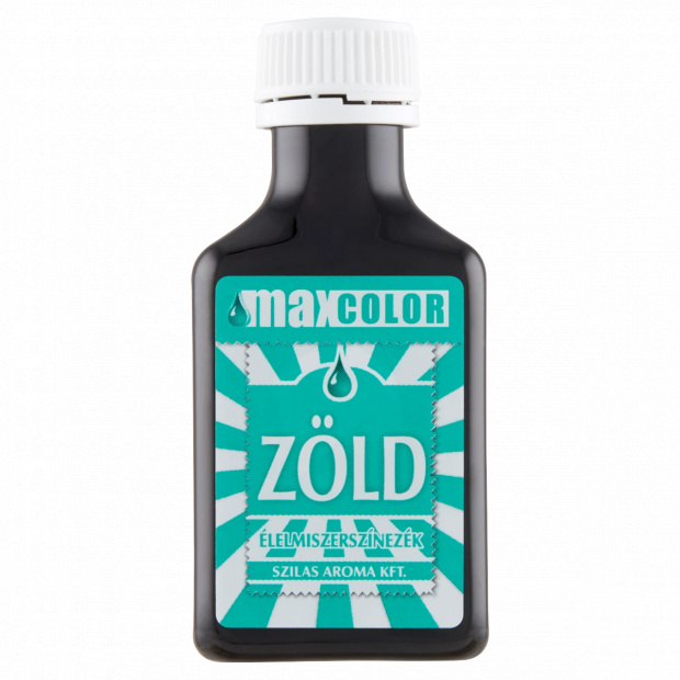 Max Color zöld élelmiszerszínezék 30 ml
