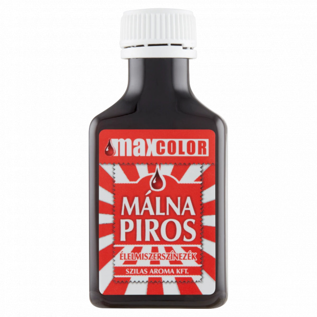 Max Color málnapiros élelmiszerszínezék 30 ml