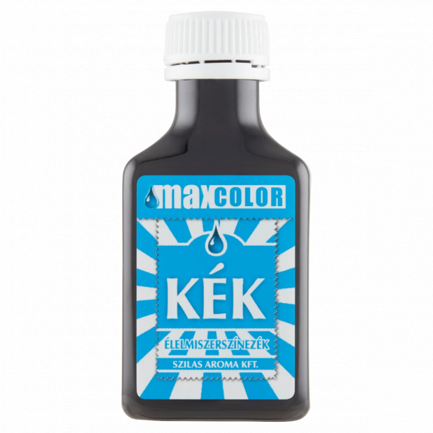 Max Color kék élelmiszerszínezék 30 ml