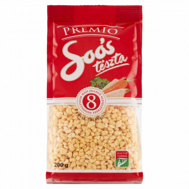 Soós Premio tarhonya házi jellegű 8 tojásos száraztészta 200 g
