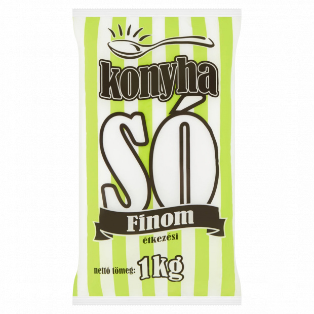 Konyha finom étkezési só 1 kg Konyha finom étkezési só 1 kg