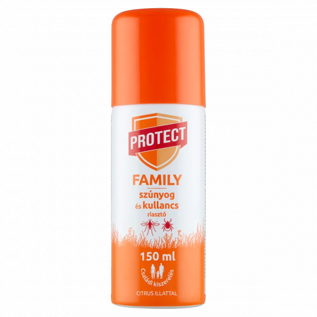 Protect Family szúnyog- és kullancsriasztó aeroszol citrus illattal 150 ml