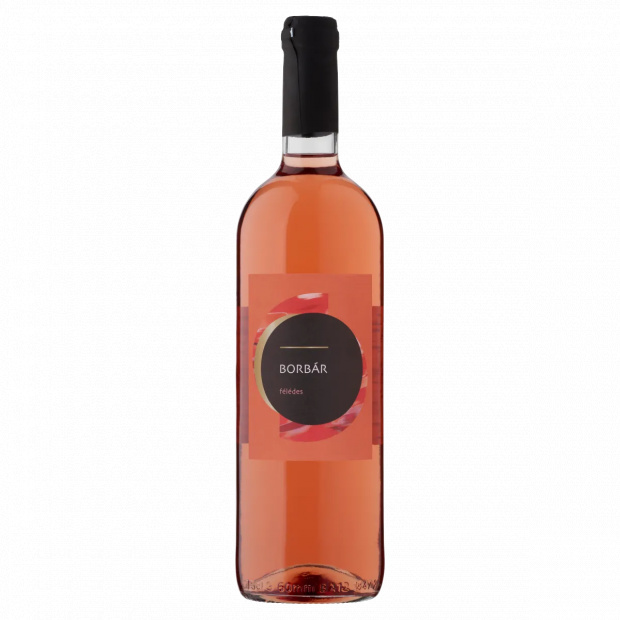 Borbár Duna-Tisza közi Rosé Cuvée félédes rosé tájbor 10,5% 750 ml
