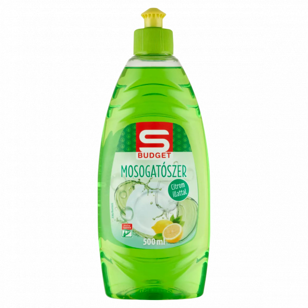 S-Budget mosogatószer citrom illattal 500 ml