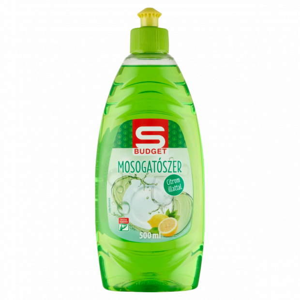 S-Budget mosogatószer citrom illattal 500 ml S-Budget mosogatószer citrom illattal 500 ml