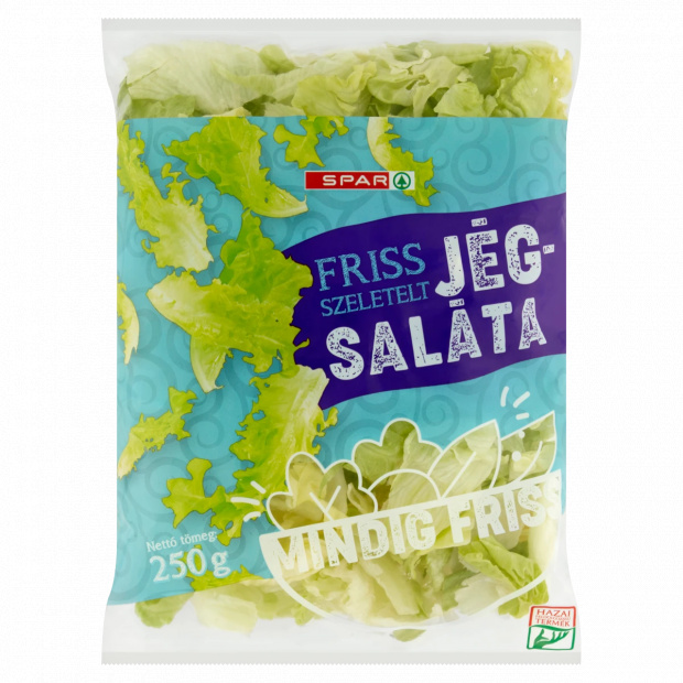 SPAR friss, szeletelt jégsaláta 250 g