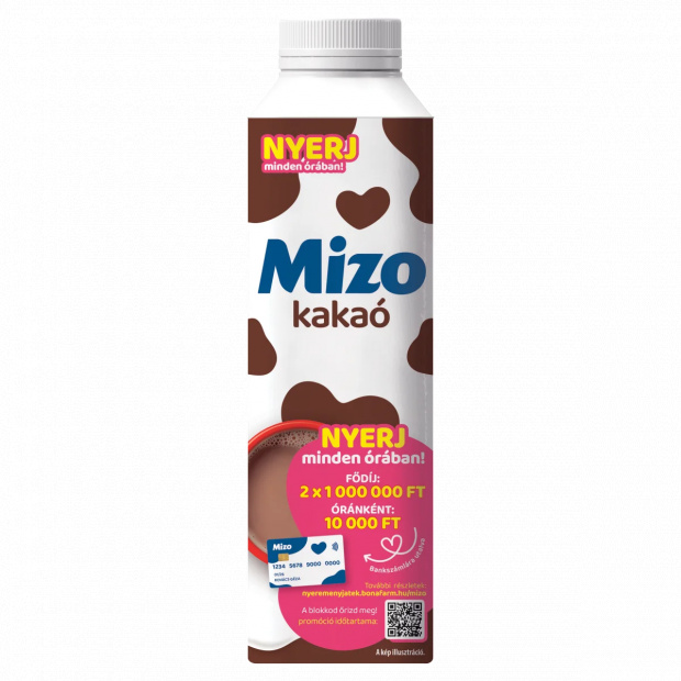 Mizo zsírszegény kakaós ital 450 ml Mizo zsírszegény kakaós ital 450 ml