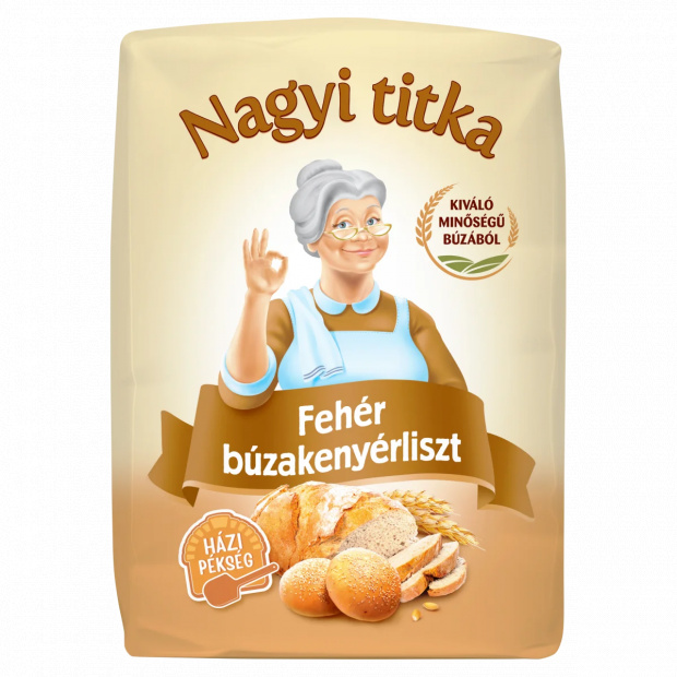 Nagyi titka fehér búzakenyérliszt BL80 1 kg