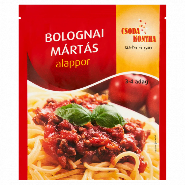 Csoda Konyha bolognai mártás alappor 47 g Csoda Konyha bolognai mártás alappor 47 g