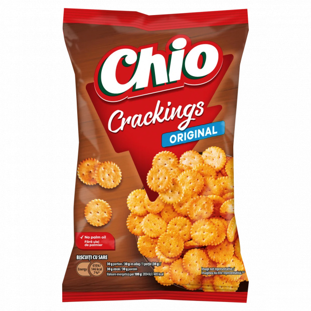 Chio Crackings Original sós kréker 100 g