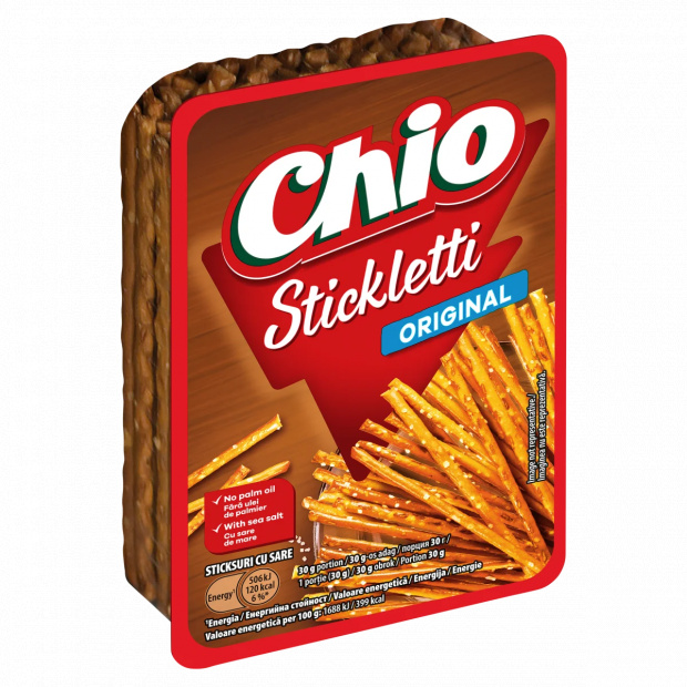Chio Stickletti Original sós pálcika 100 g